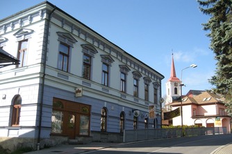 Hotel Krakonoš - pohled od náměstí