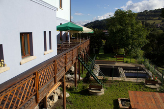 Restaurace hotel Krakonoš - terasa